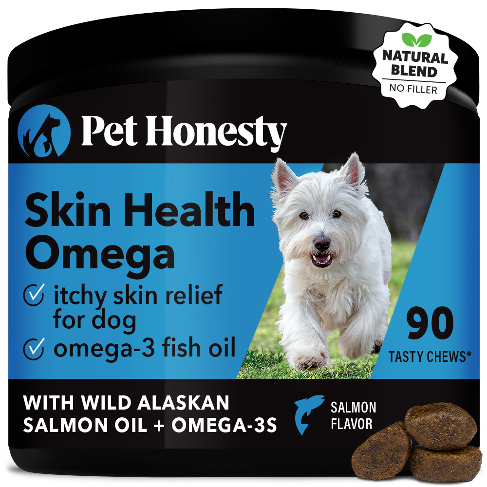 Omega-3 Fish Oil Skin Health Chews for Dogs Pet Honesty