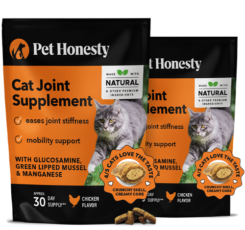 Cat Hip & Joint Health dual-textured chews - 2 Pack