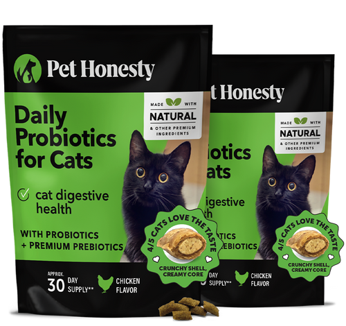 Cat Probiotics dual texture 2-pack