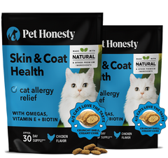Skin & Coat Health for Cats 2-Pack (Chicken Flavor)