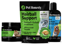 Cat Hairball + Digestion + Fish Oil Bundle