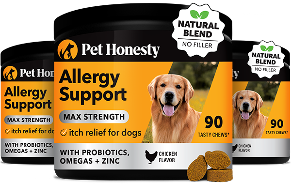 Allergy Support Max Strength 3 Pack Chicken Flavor PetHonesty