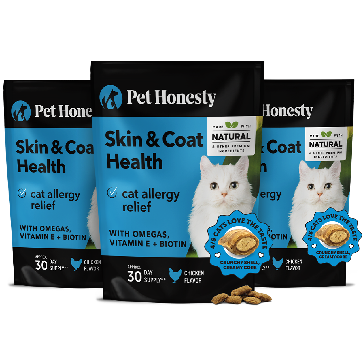 Cat food for healthy coat clearance