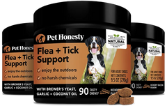 Flea + Tick Support 3-Pack (Bacon Flavor)
