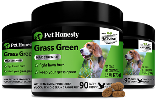 Grass Green Max Strength (Duck Flavor) 3-Pack PetHonesty