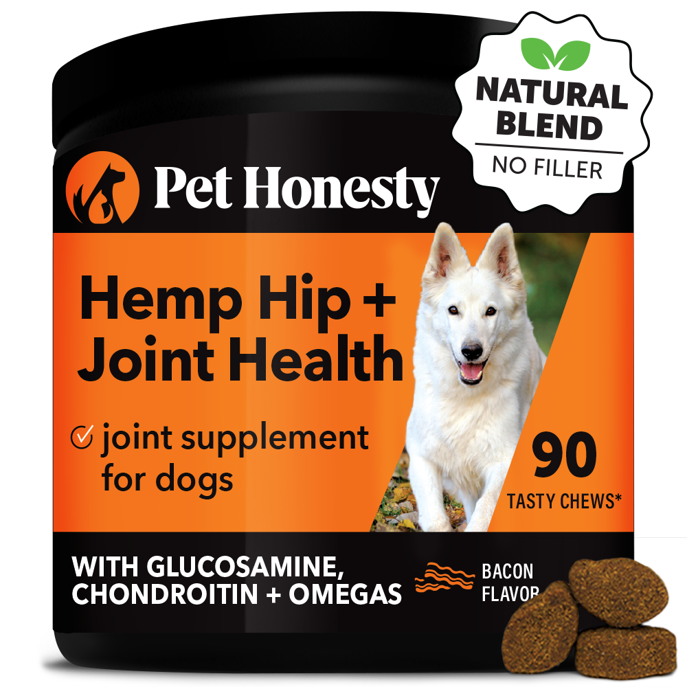 Bacon Flavor Hemp Hip and Joint Health Chews for Dogs