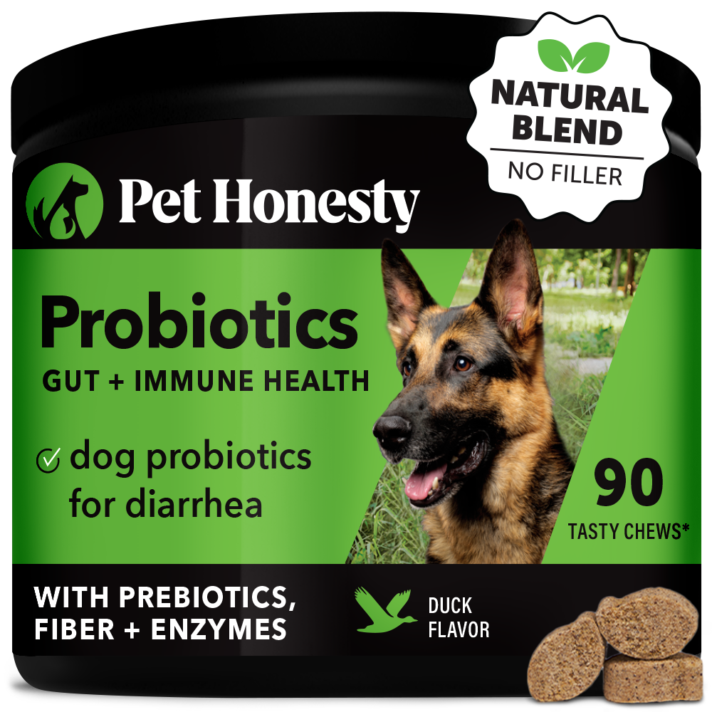 Digestive Probiotics Dog Treats Supplements Duck Pet Honesty