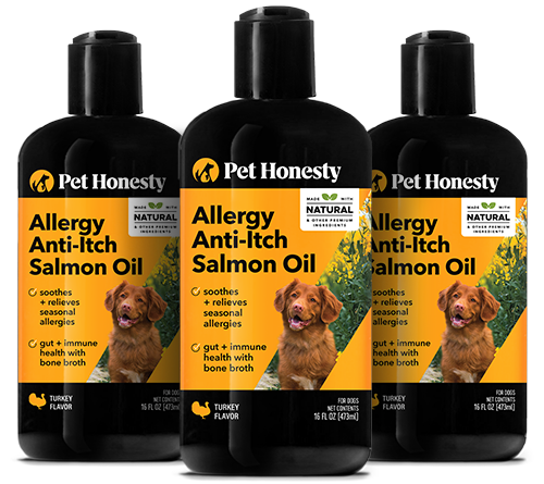 Allergy Anti Itch Salmon Oil 3 Pack 48 Ounces PetHonesty