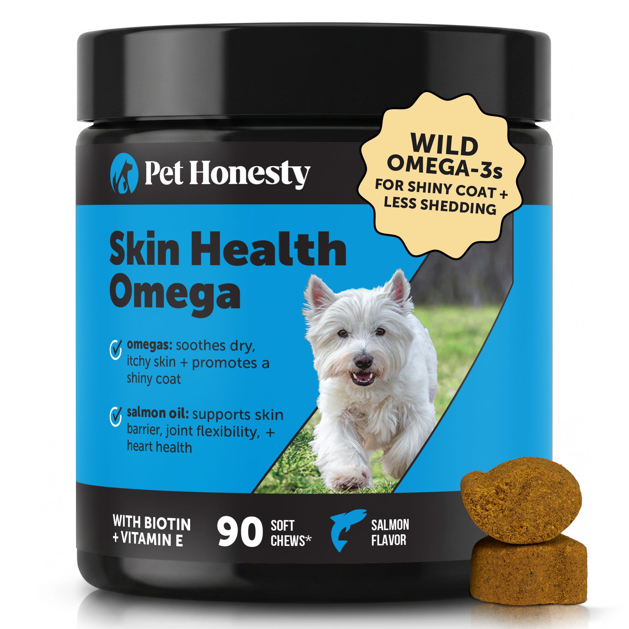 dog fish pol Omega 3 Oil for Dogs Capsules - Salmon Oil for Dogs - Fish Oil Supplement May Help Shedding, Allergy, Itching - Support Dry Skin, Joints offering a balanced source of EPA and DHA for long Wild Omega 3 Fish Oil