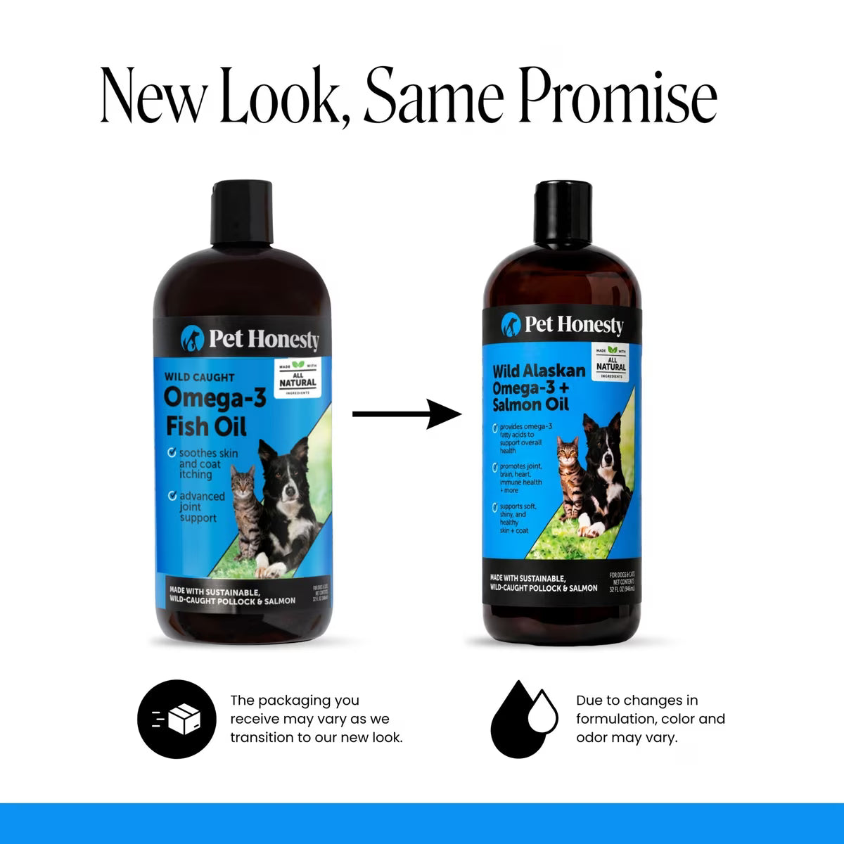 Wild Alaskan Omega-3 & Salmon Oil for Dogs and Cats, 32oz