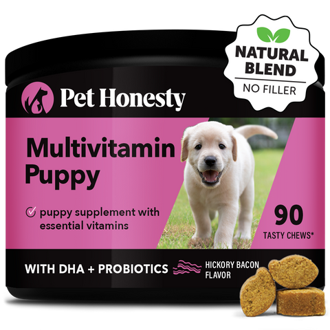 Vitamins for puppy growth cheap