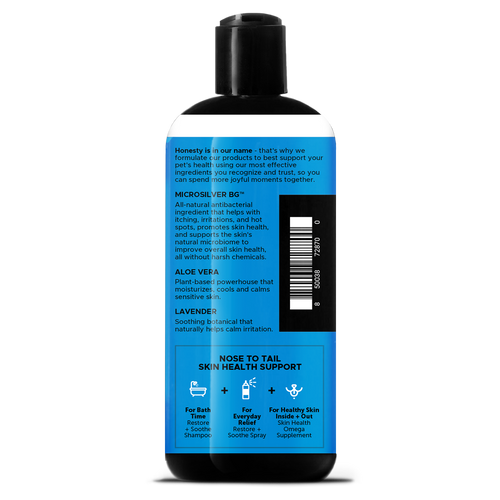 Restore + Soothe Shampoo (12 Ounce) PetHonesty