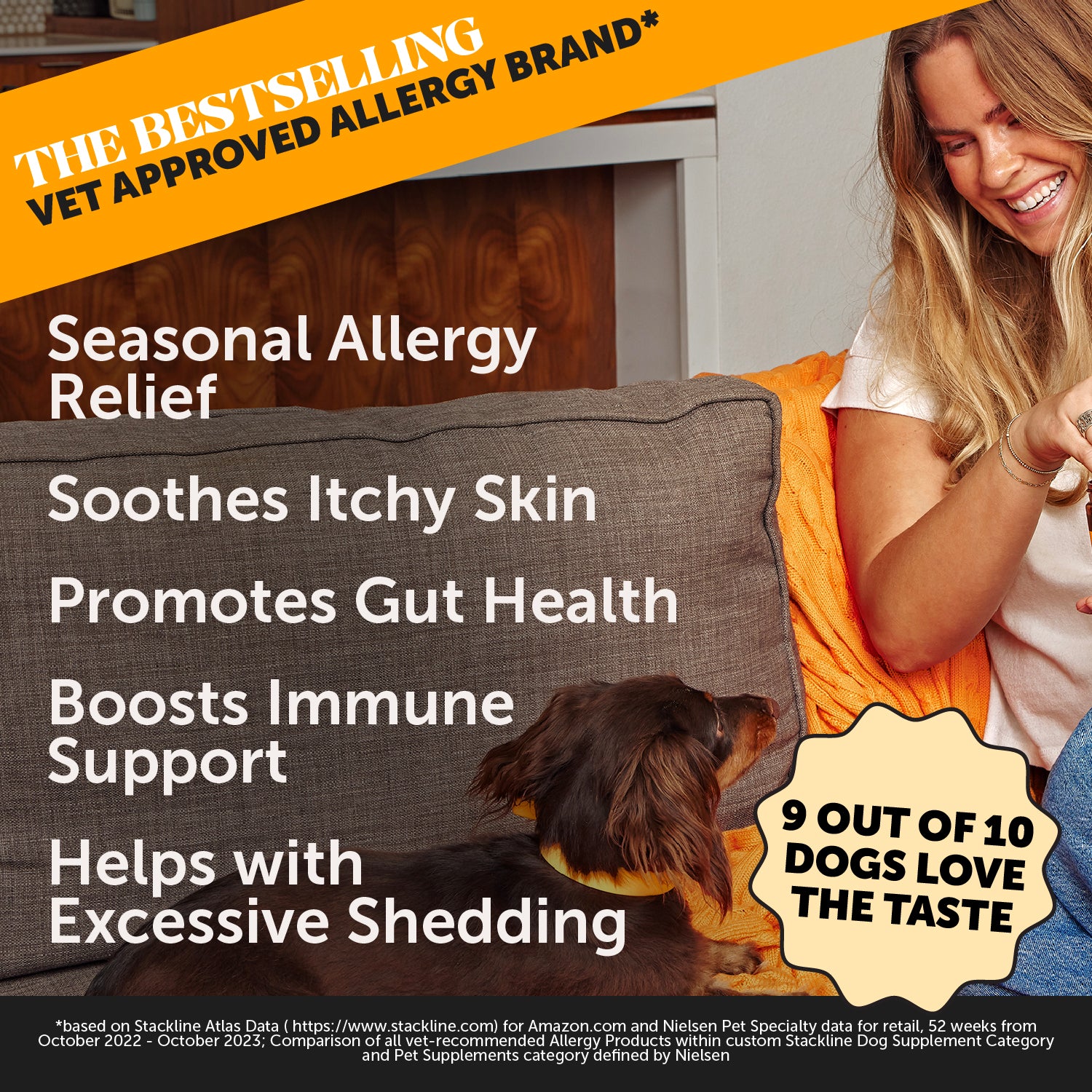 Allergy Support Booster 3-Pack (Salmon Flavor)