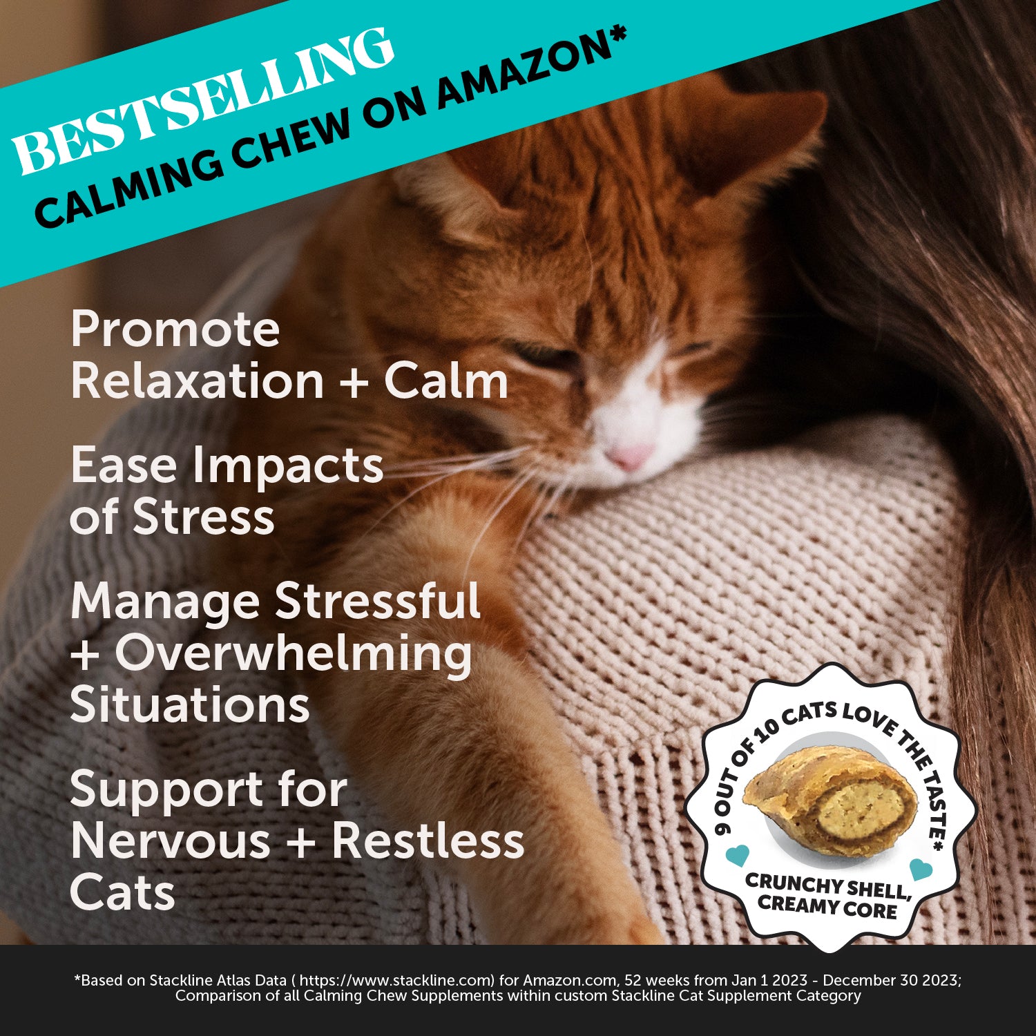 Cat Calming + Immune Support Lysine Bundle (Chicken Flavor)
