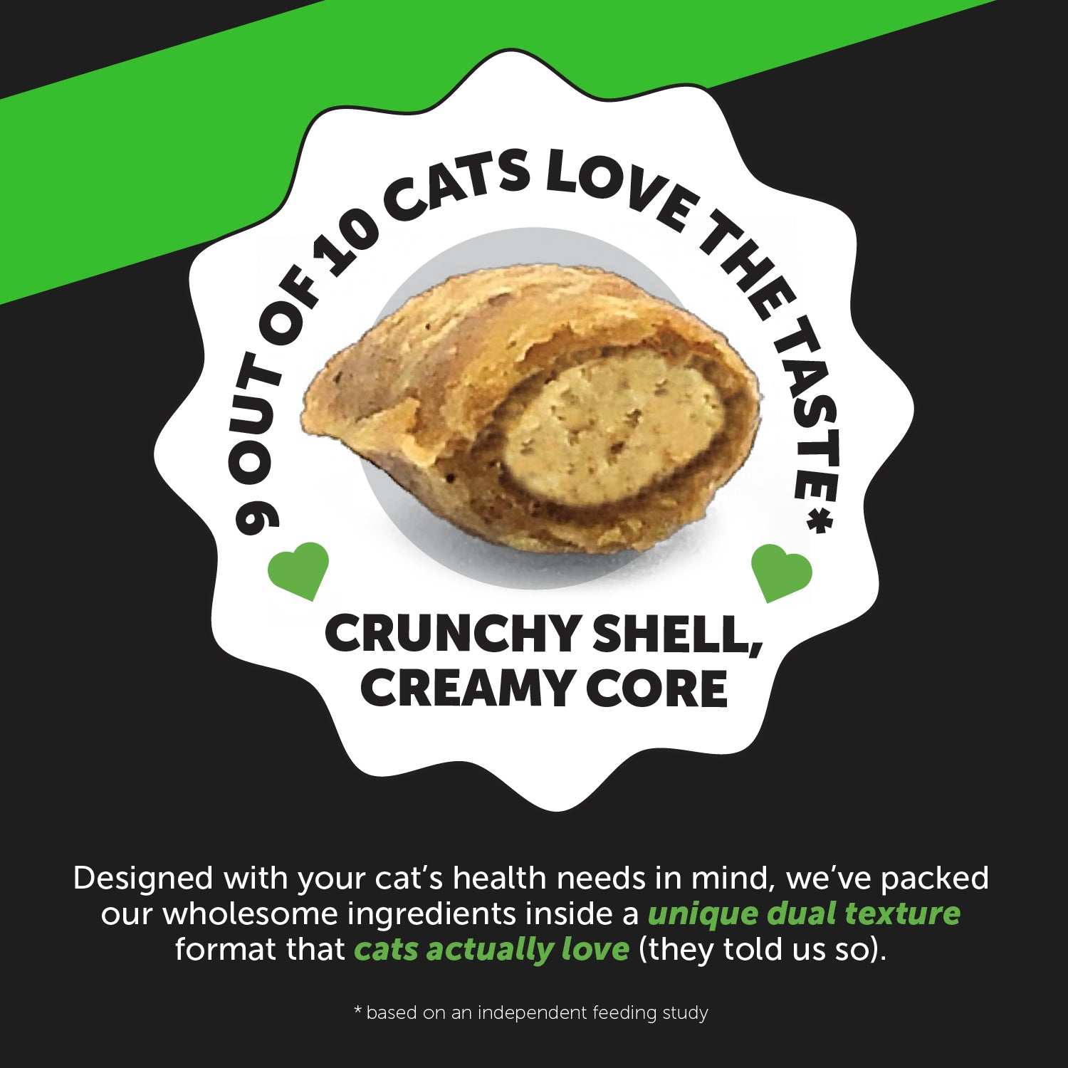 Dual Texture Probiotics Gut + Immune Health Supplement for Cats 3-Pack (Chicken Flavor)