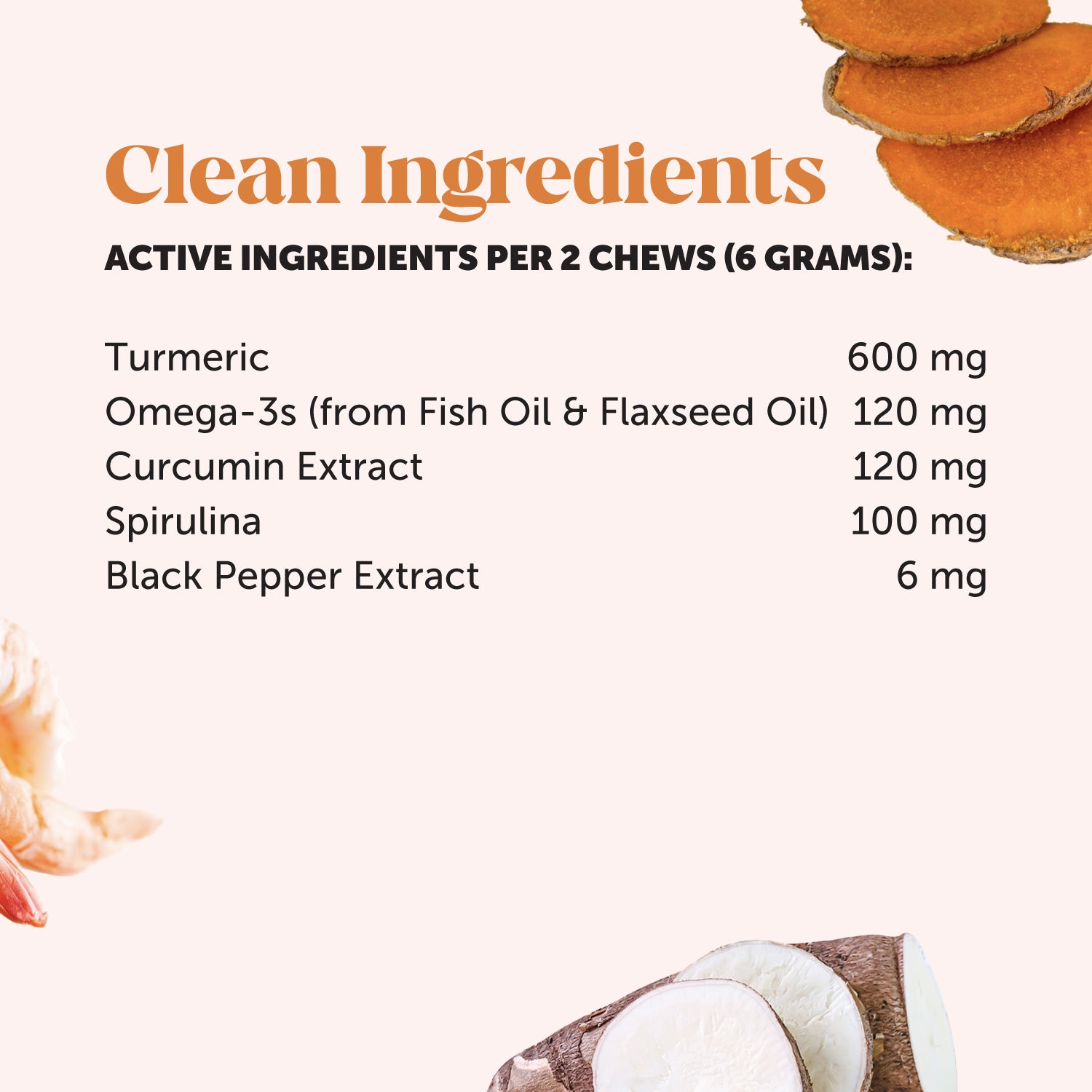 Hip + Joint Health Turmeric (Pumpkin Coconut Flavor) Single PetHonesty
