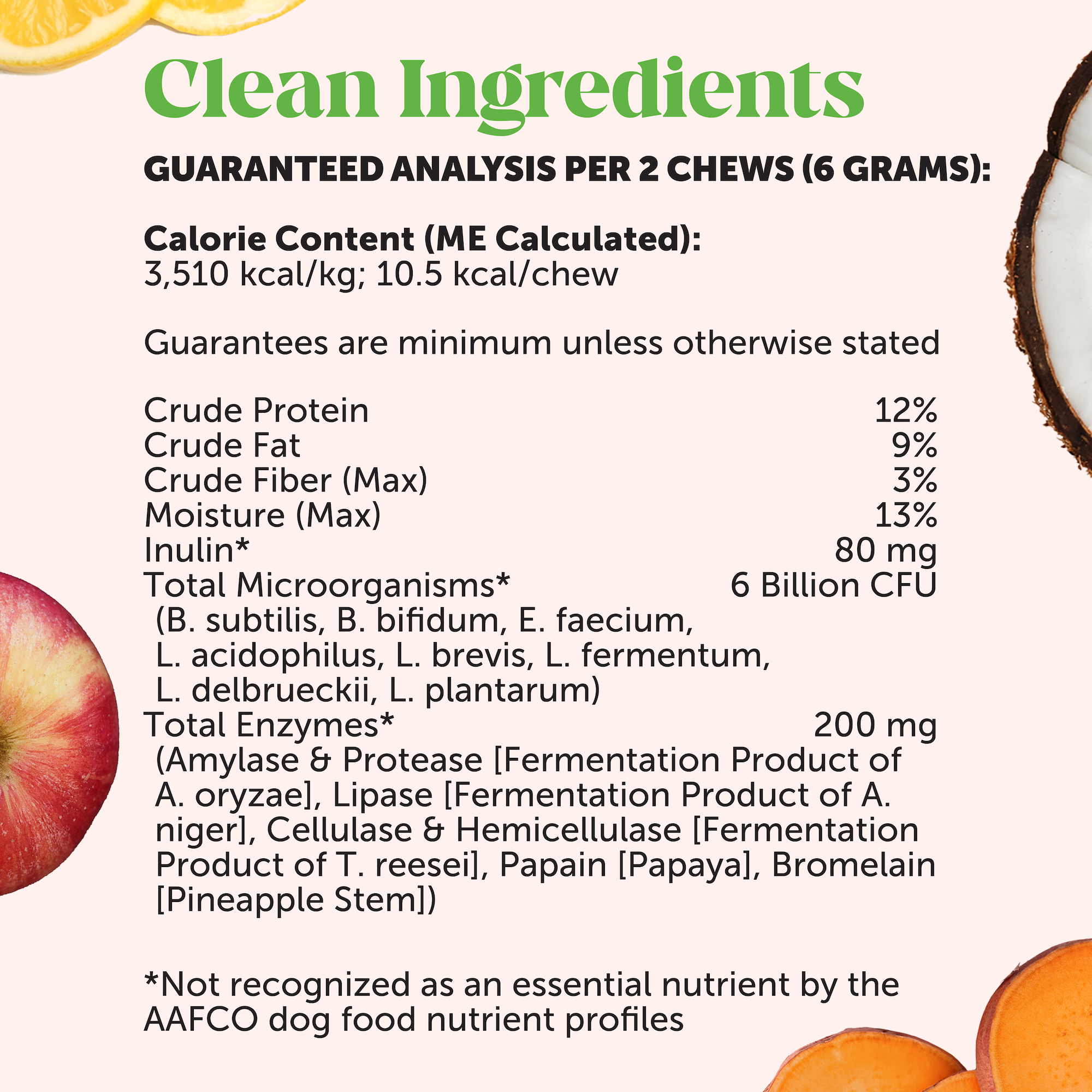 Digestive Probiotics (Pumpkin Flavor) Single PetHonesty