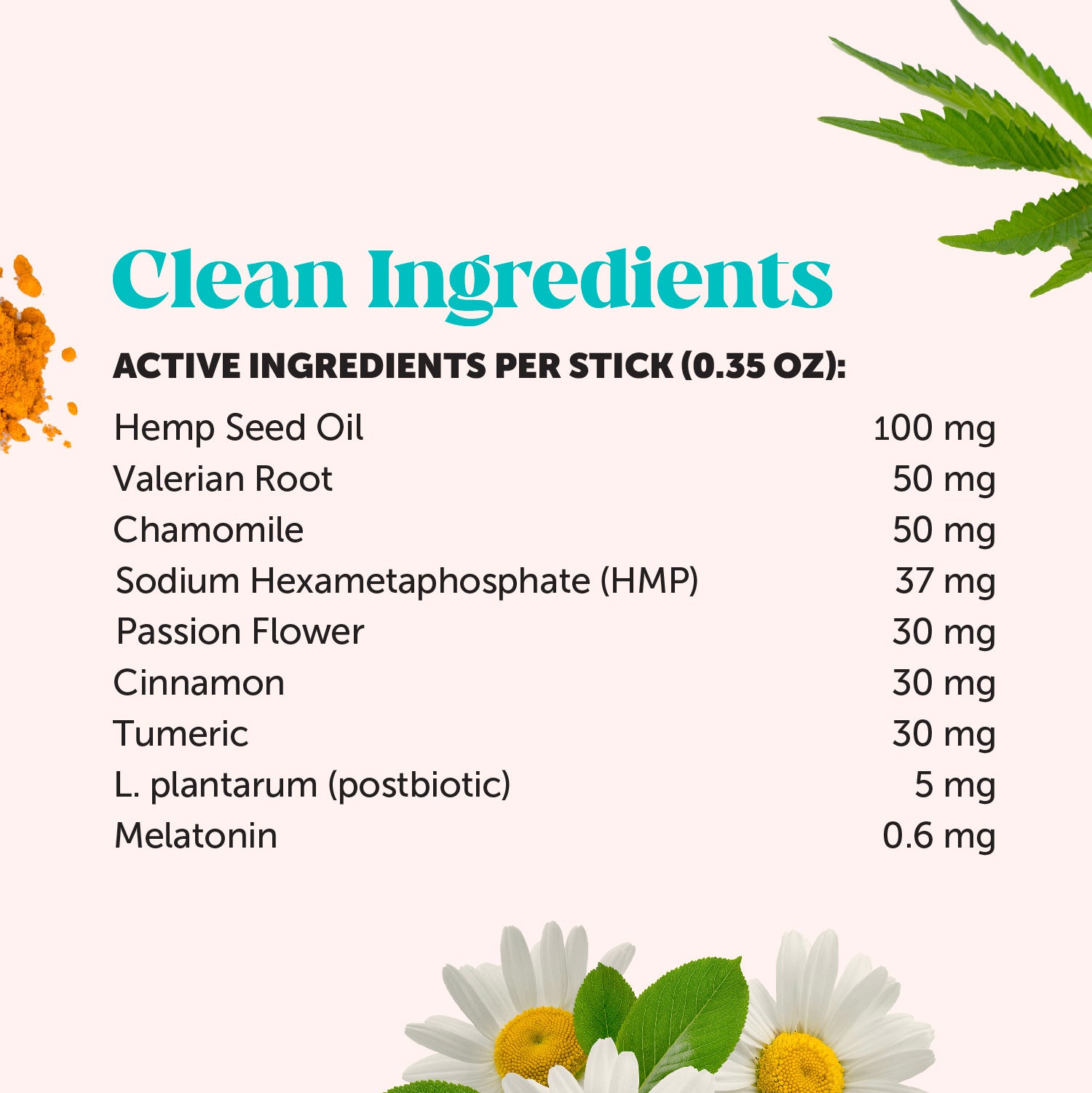 Hemp Calming Fresh Sticks for Dogs (Pumpkin Peanut Butter Flavor)