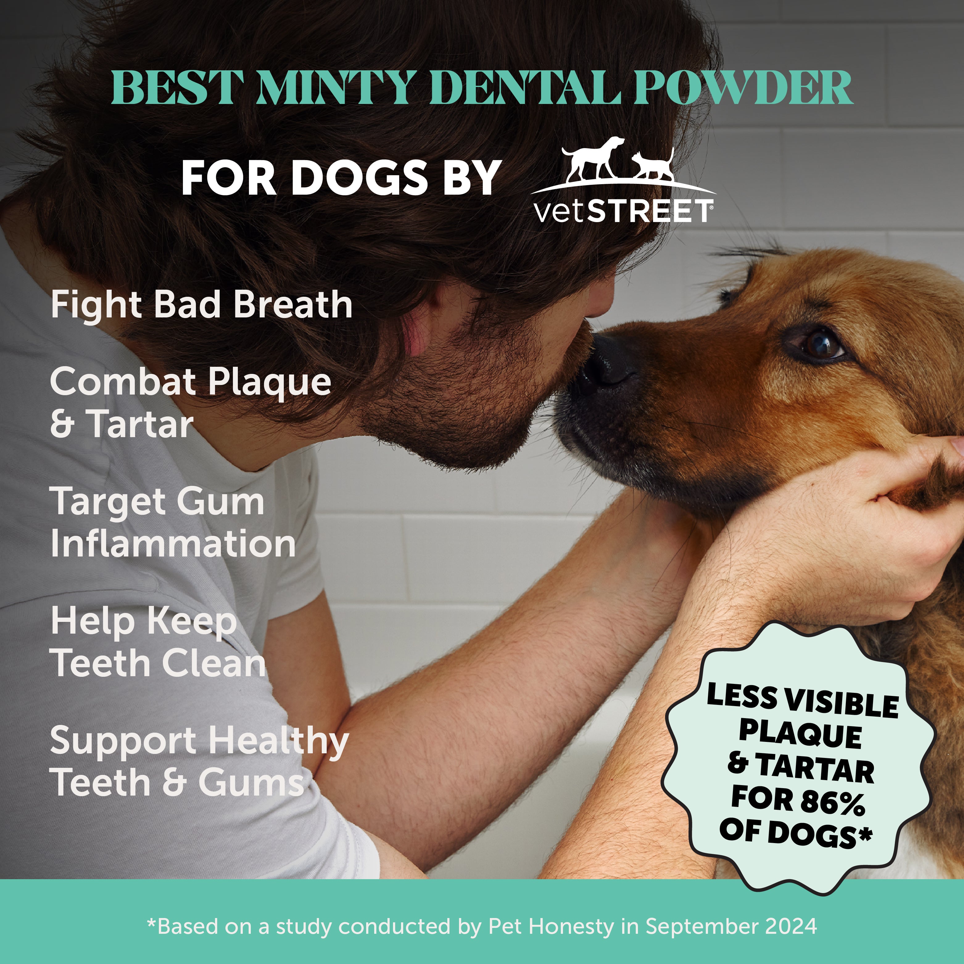 Fresh Breath Dental Powder for Dogs (30 servings)