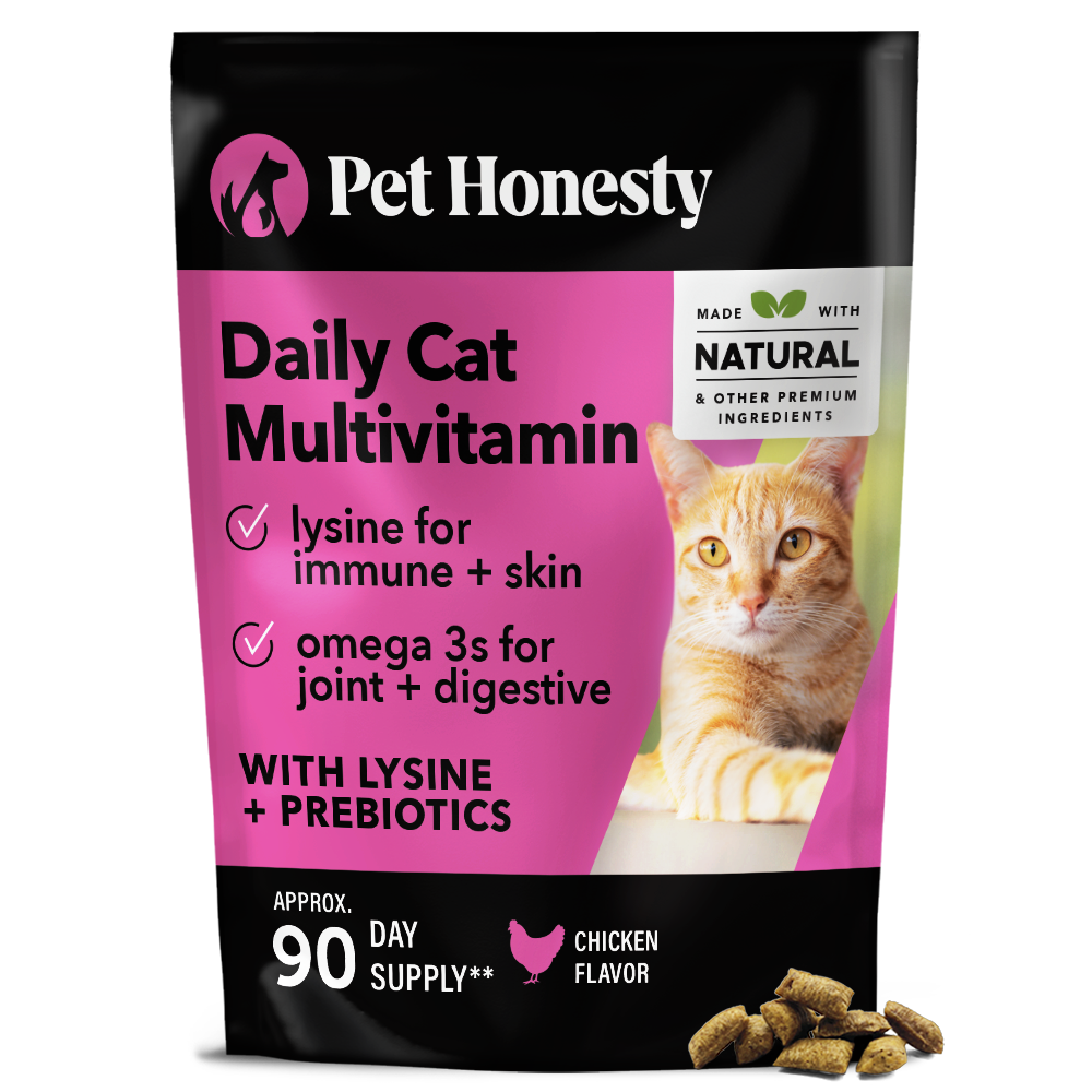 Dual Texture Multivitamin for Cats (Chicken Flavor) 10.5oz