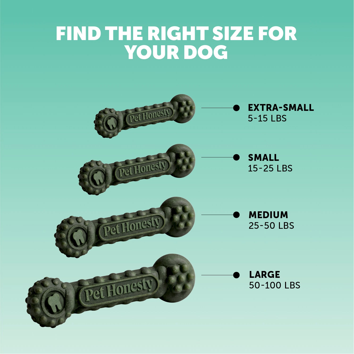 Brush Buddies All-Natural Long Lasting Dental Treats for Medium