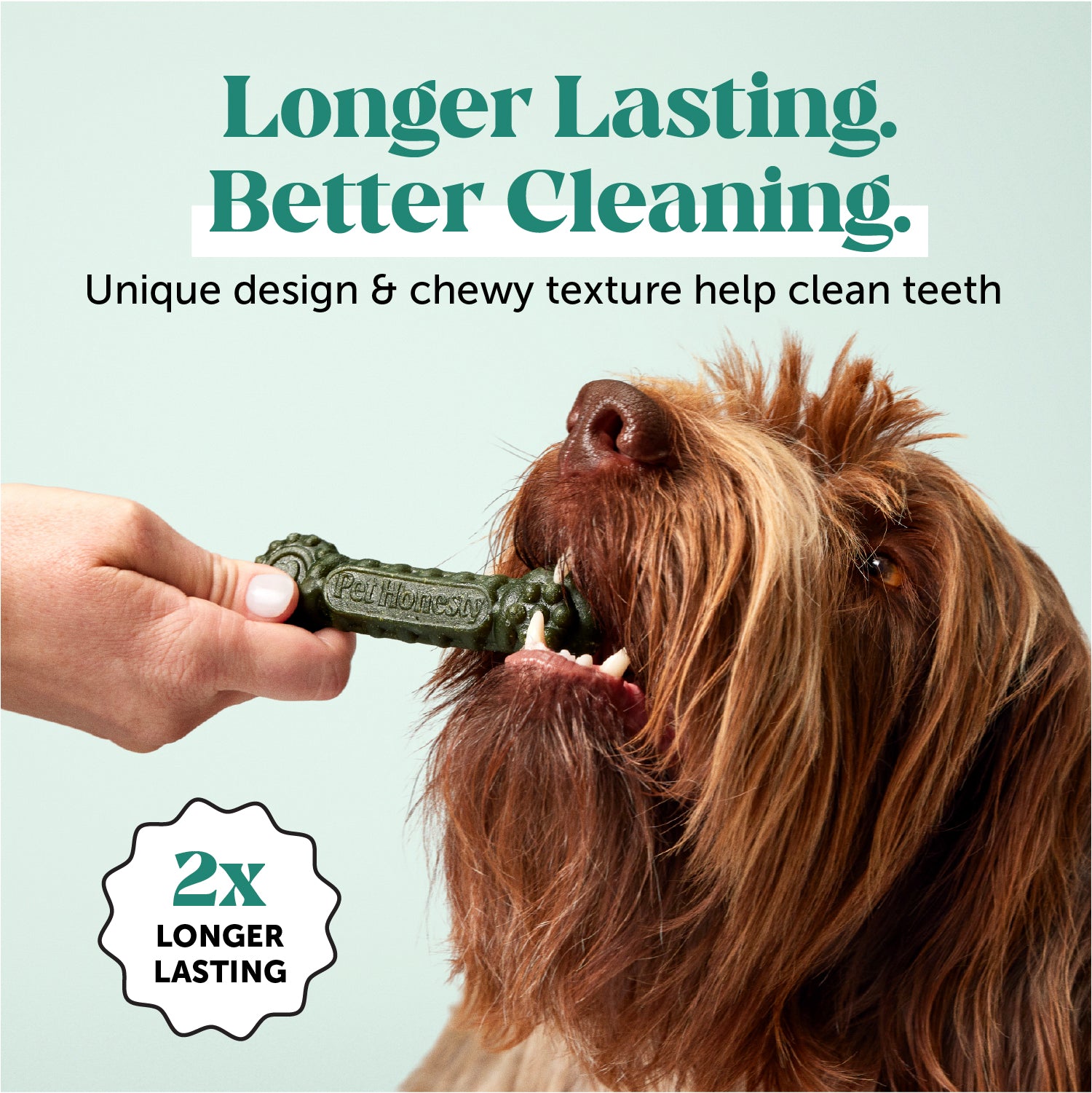 Brush Buddies All-Natural + Long Lasting Dental Treats for Medium Sized Dogs - 15 Count