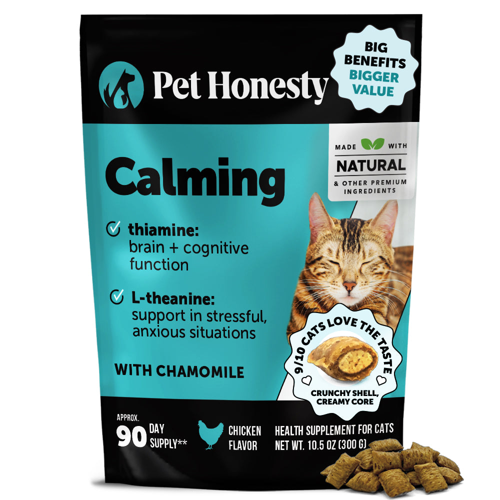 Dual Texture Calming Supplement for Cats (Chicken Flavor) - 10.5oz