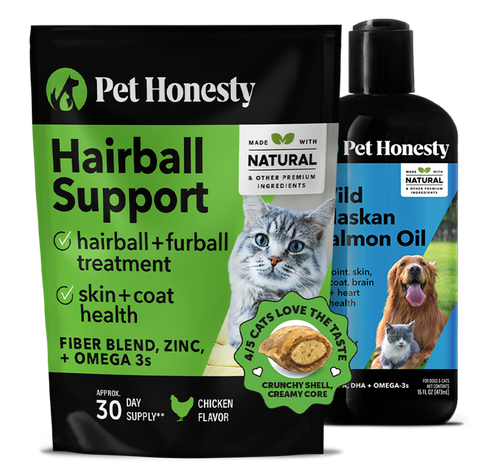 Cat Hairball + Fish Oil Bundle
