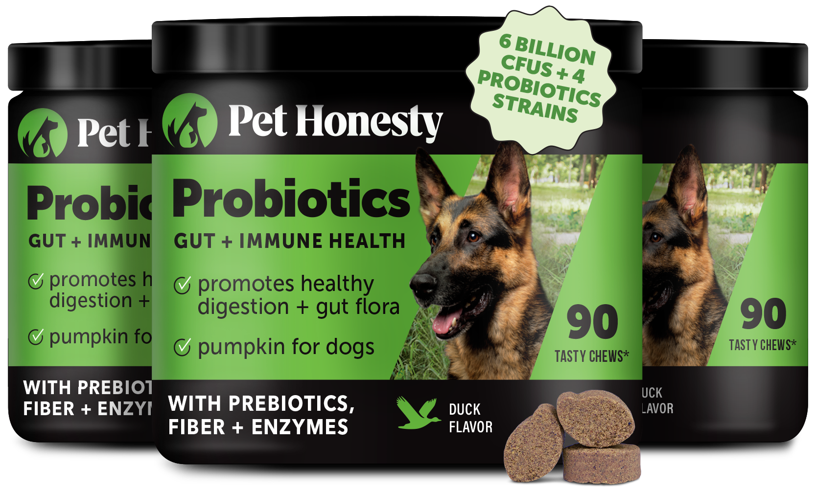 Probiotics Gut + Immune Health 3-Pack (Duck Flavor)