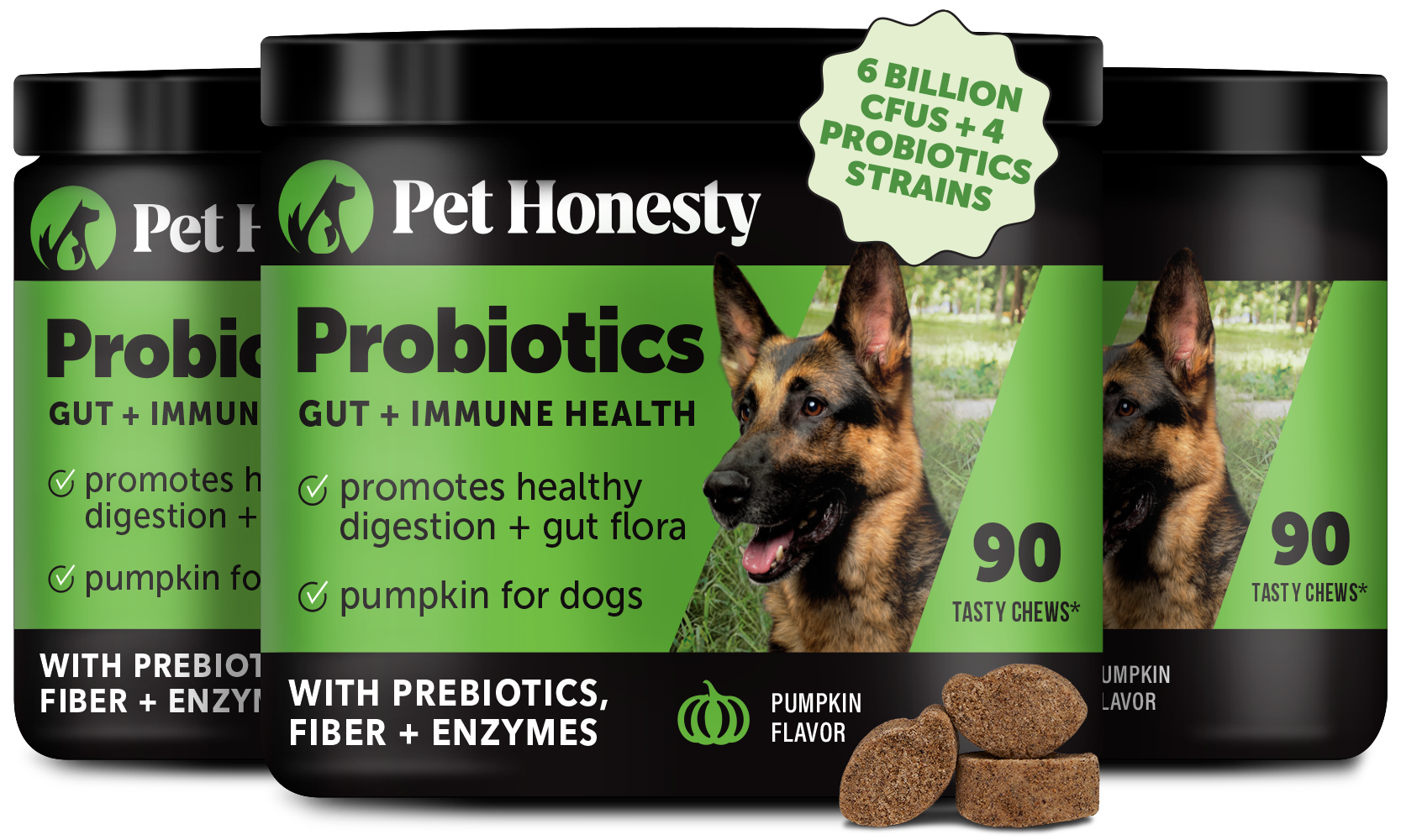 Probiotics Gut + Immune Health 3-Pack (Pumpkin Flavor)