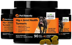 Hip + Joint Health Turmeric 3-Pack (Pumpkin Coconut Flavor)
