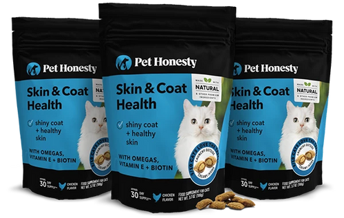 Skin & Coat Health for Cats 3-Pack (Chicken Flavor)