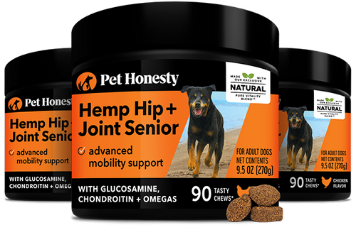 Hemp Hip + Joint Health Senior 3-Pack 3-Packs PetHonesty