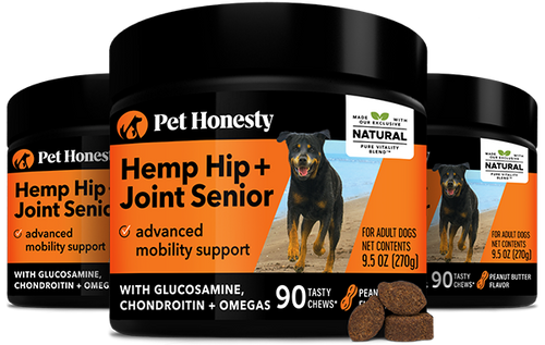 Hemp Hip + Joint Health Senior 3-Pack 3-Packs PetHonesty
