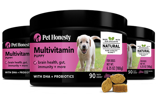 Multivitamin Puppy 10-in-1 3-Pack (Chicken Flavor) 3-Packs PetHonesty