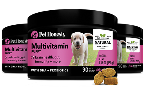 Multivitamin Puppy 3 Pack For Dogs 4 12 Months Pet Honesty