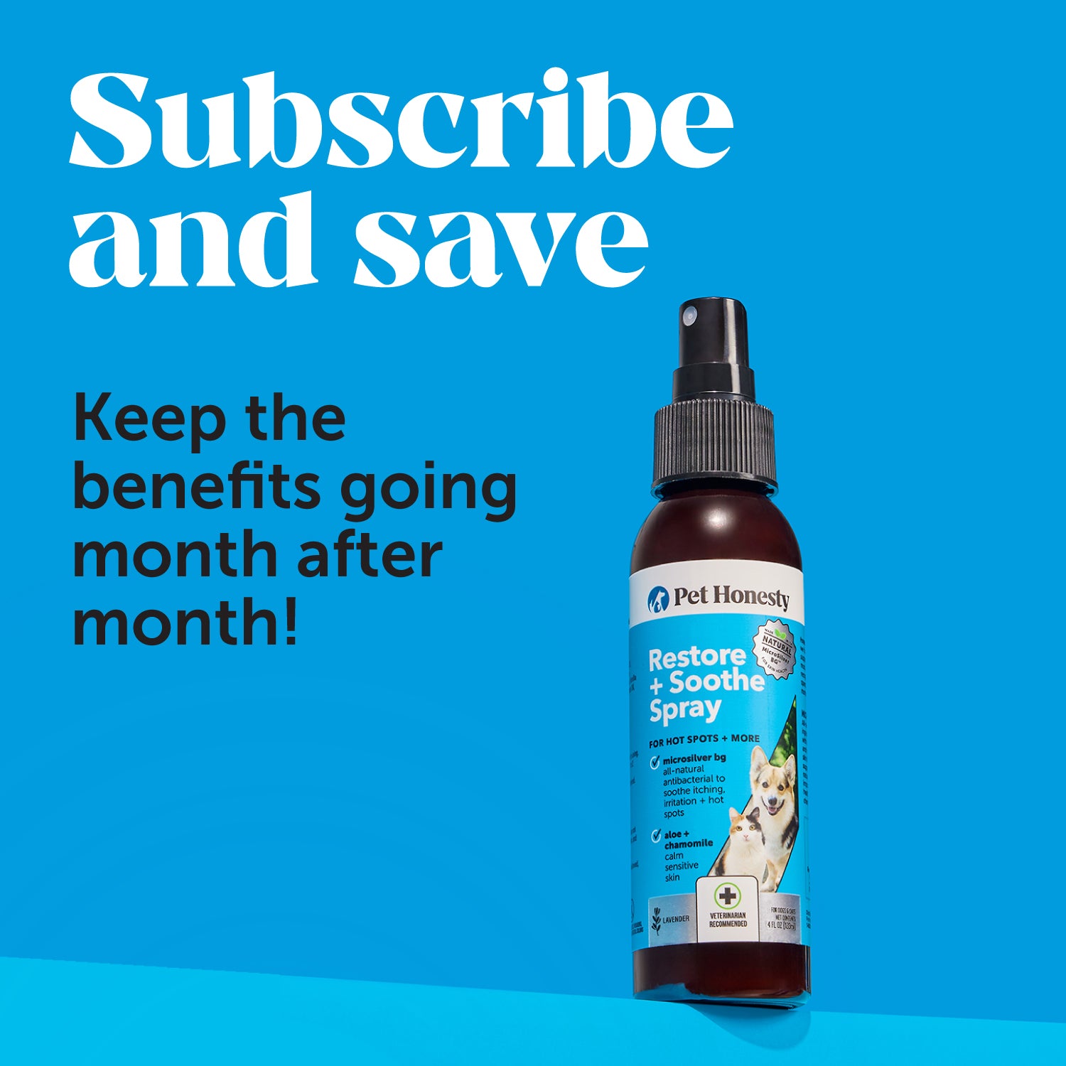 Restore Soothe Spray 4 Ounce Pet Honesty