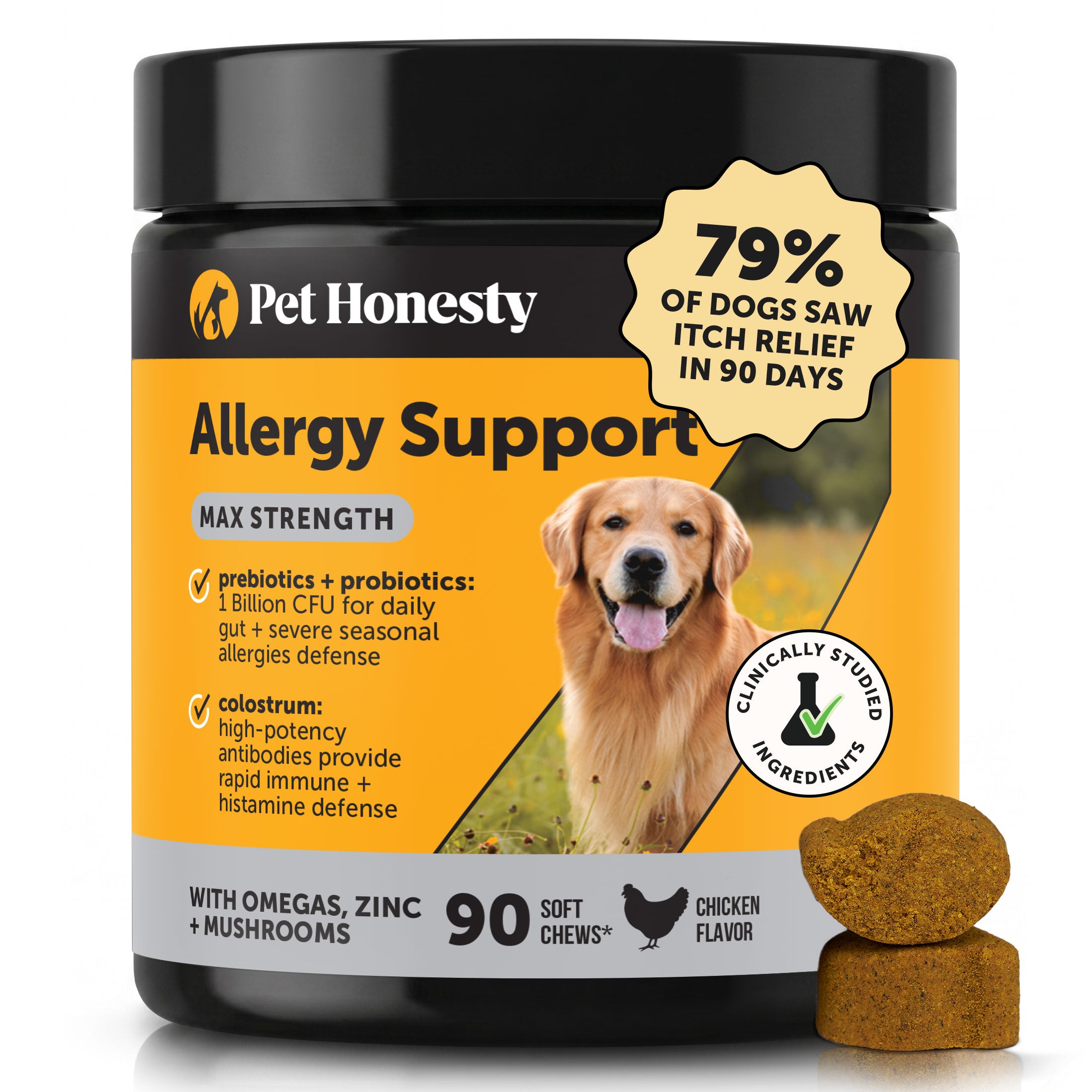 Allergy Support Max Strength for Dogs (Chicken Flavor)