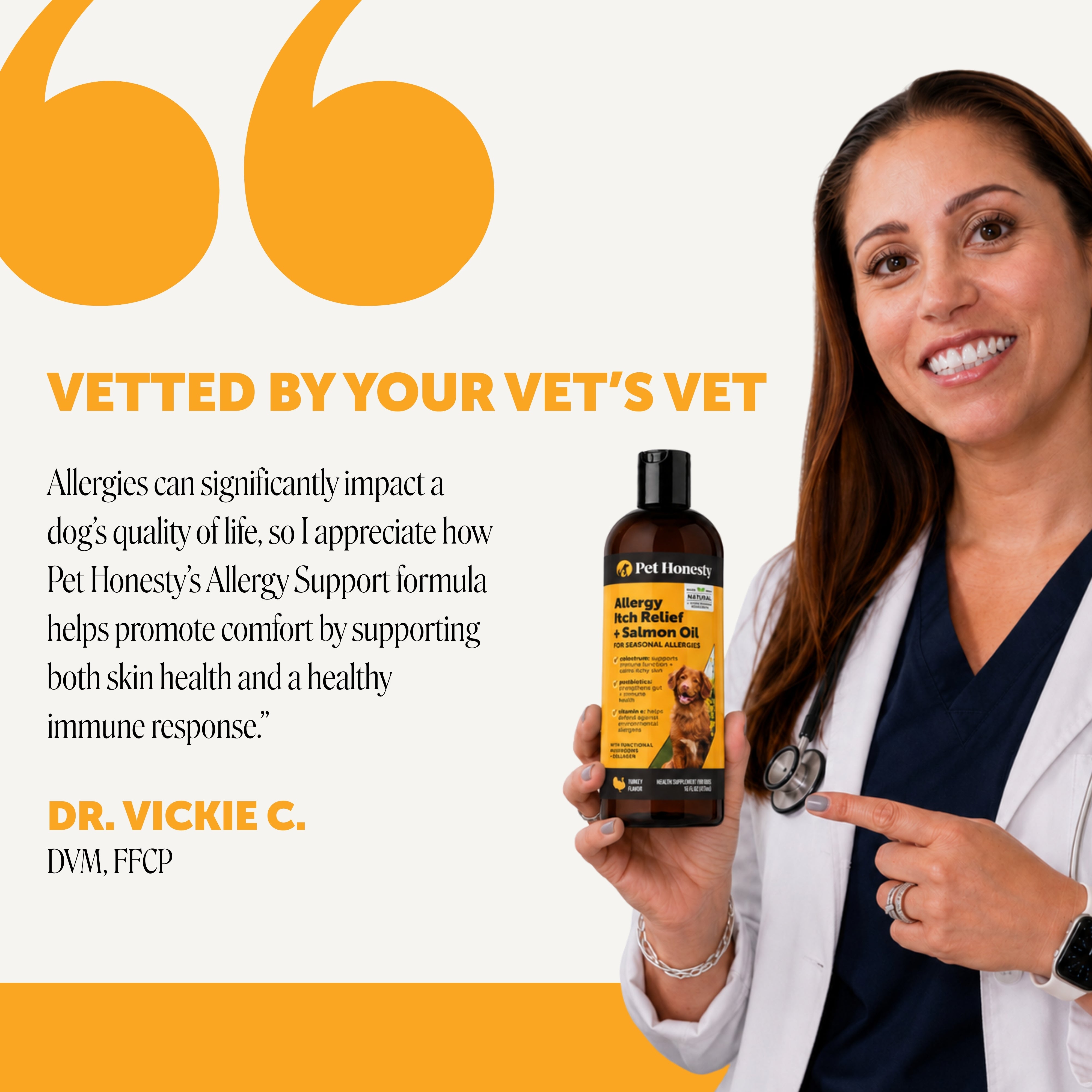 Allergy Itch Relief + Salmon Oil (16 Ounce)
