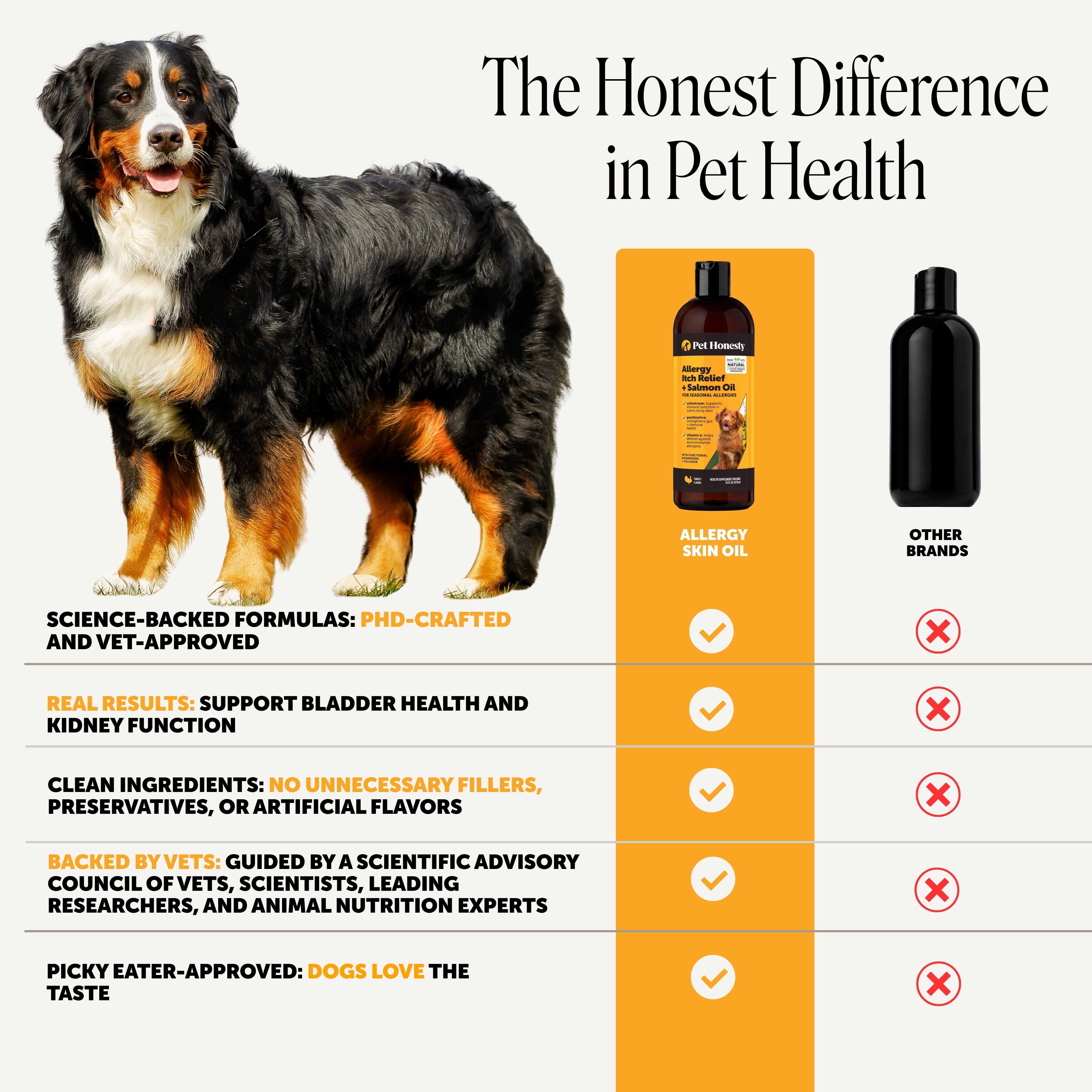 Allergy Itch Relief + Salmon Oil (16 Ounce)