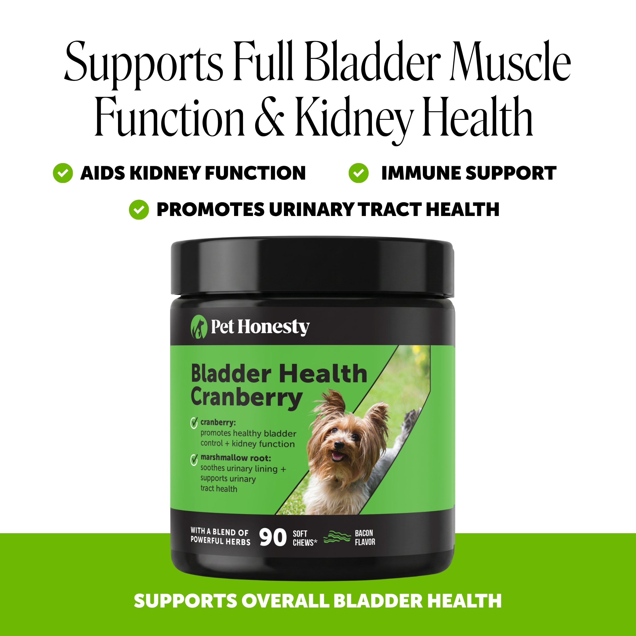 Bladder Health Cranberry (Bacon Flavor)
