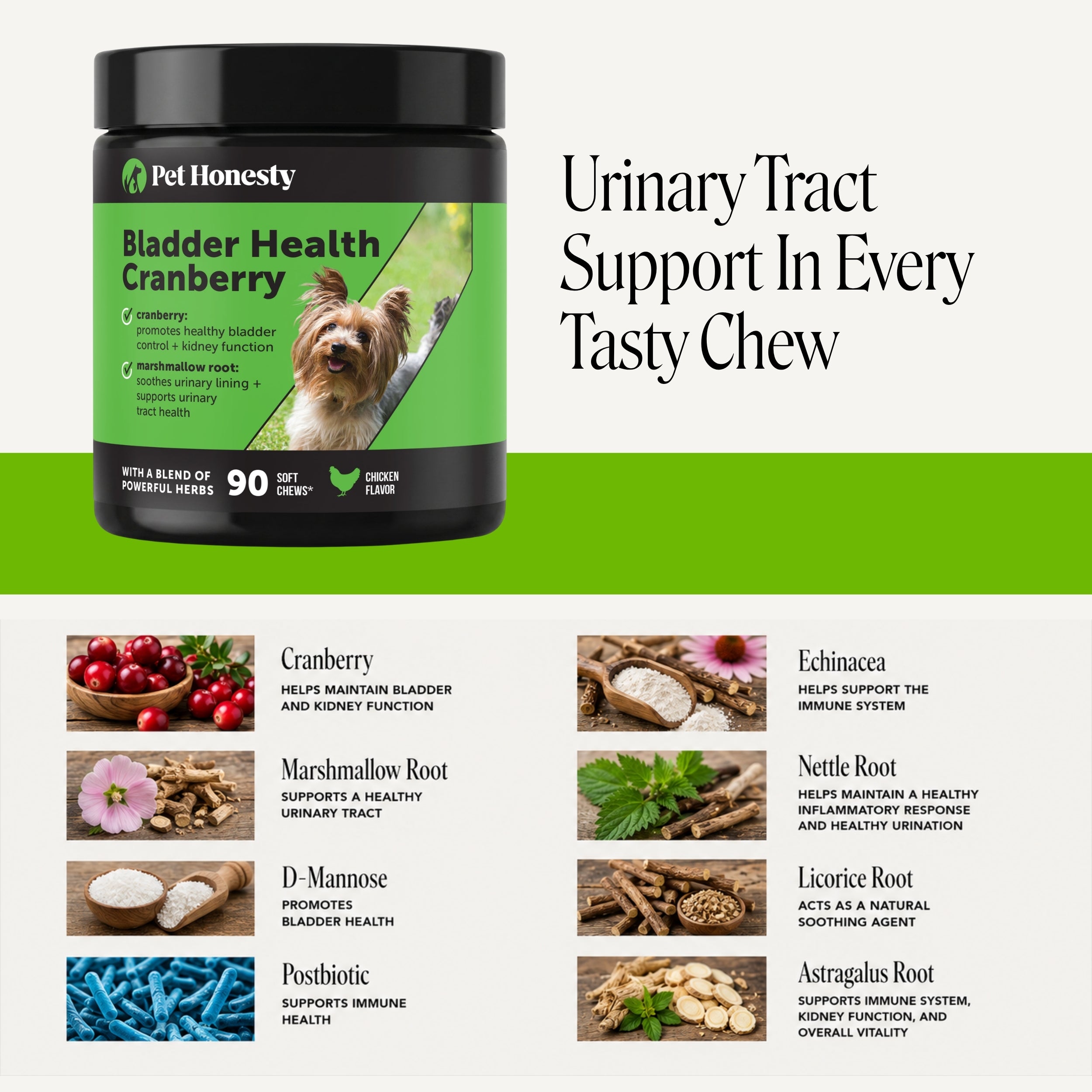 Bladder Health Cranberry (Chicken Flavor)