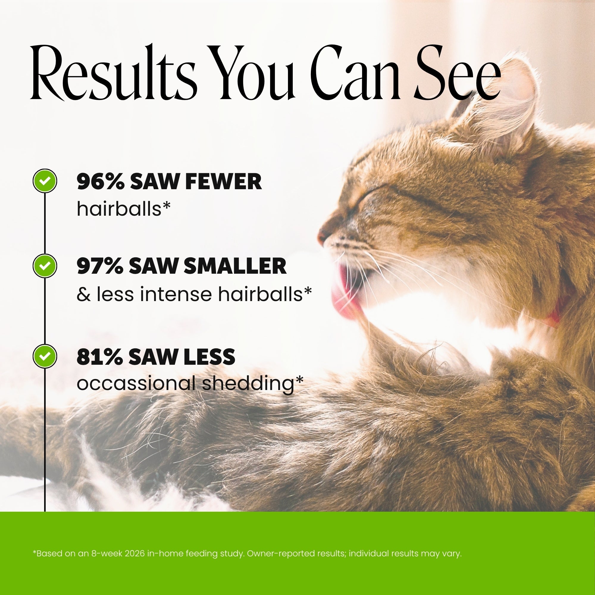 Dual Texture Hairball Support Supplement for Cats 2-Pack (Chicken Flavor)