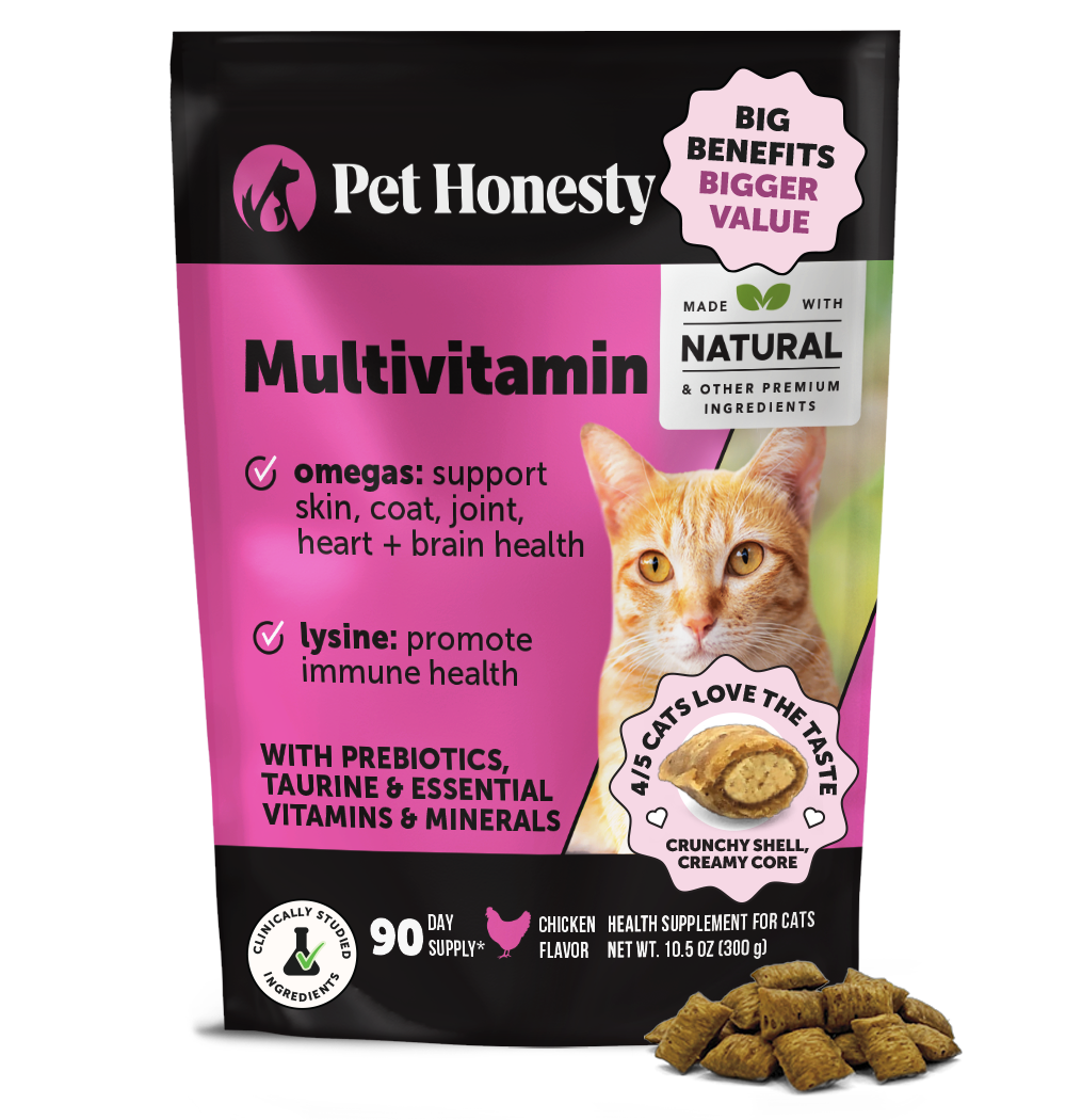 Dual Texture Multivitamin for Cats (Chicken Flavor) 10.5oz