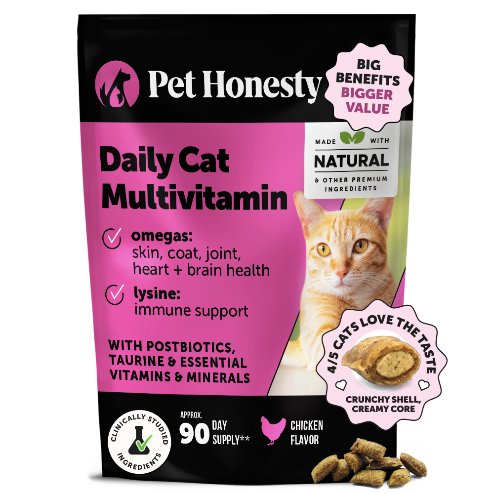 Dual Texture Multivitamin for Cats (Chicken Flavor) 10.5oz