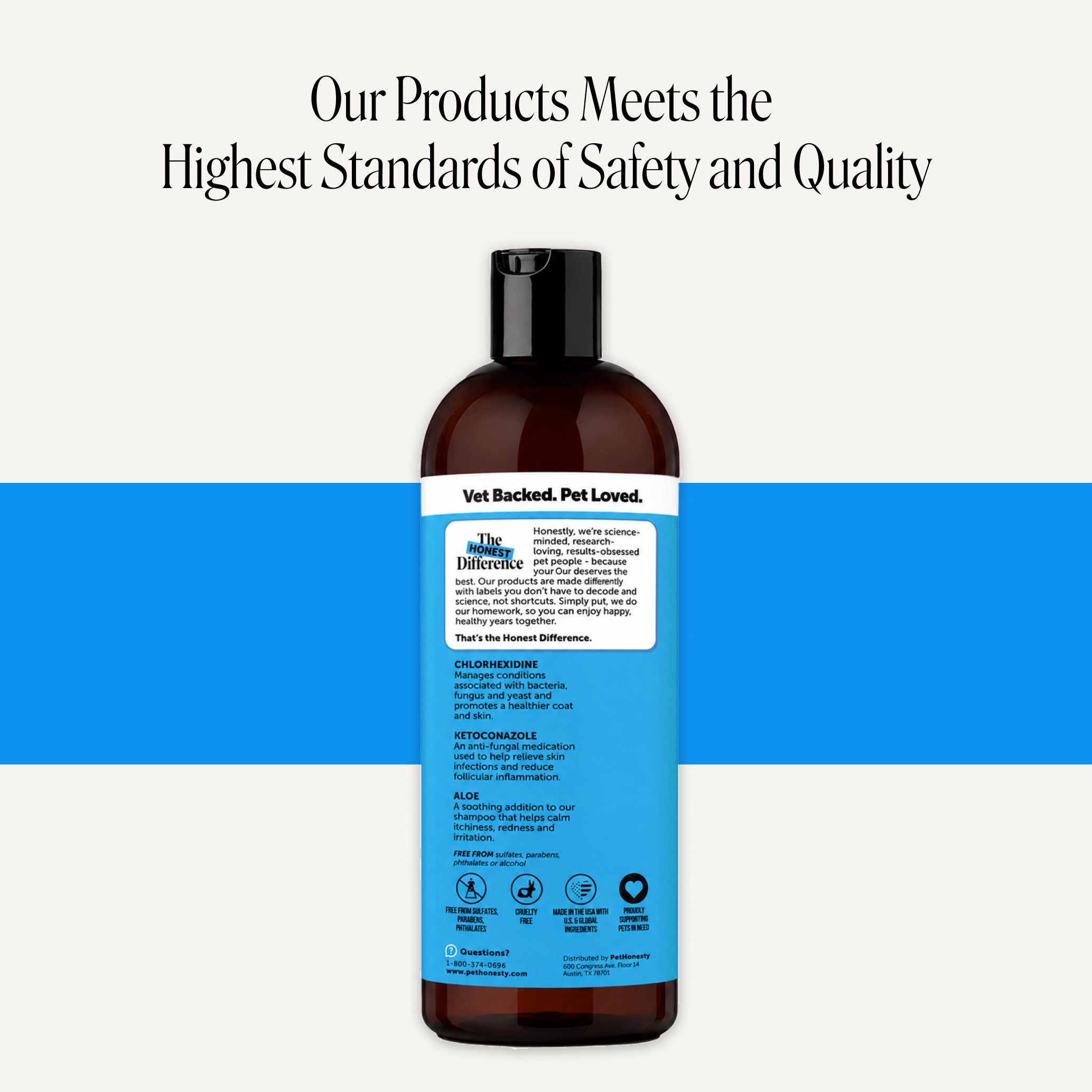 Chlorhexidine Shampoo for Dogs (16 Ounce)