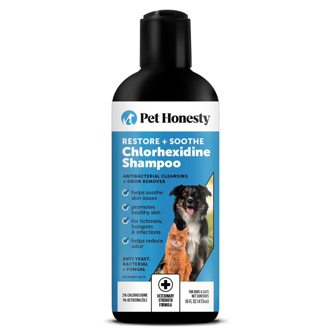 Chlorhexidine Shampoo for Dogs (16 Ounce)