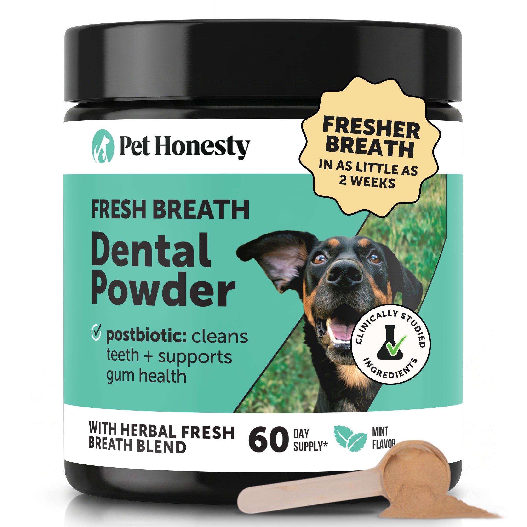 Fresh Breath Dental Powder for Dogs (60 servings)