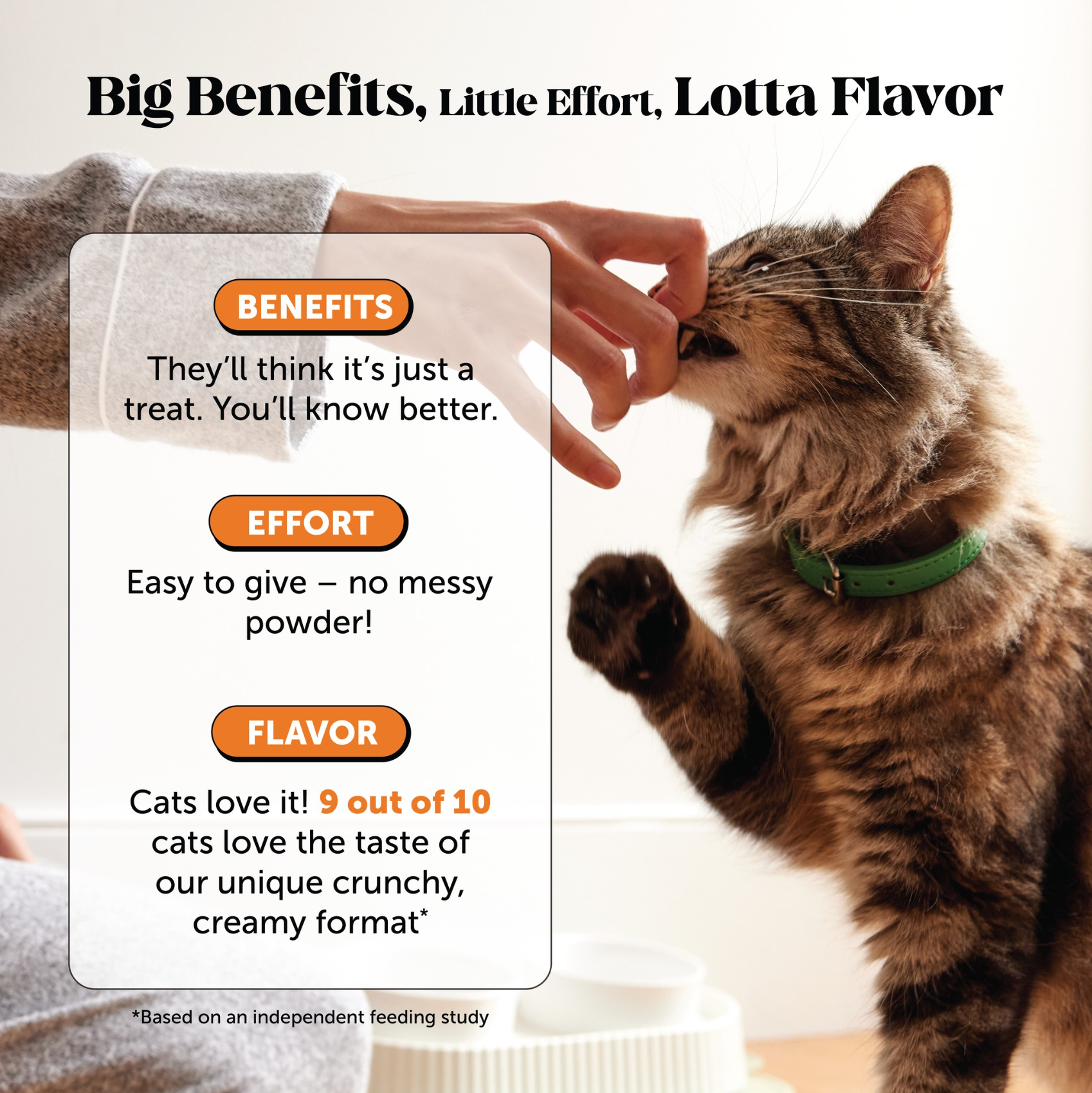 Dual Texture Hip & Joint Supplement for Cats 2-Pack (Chicken Flavor)