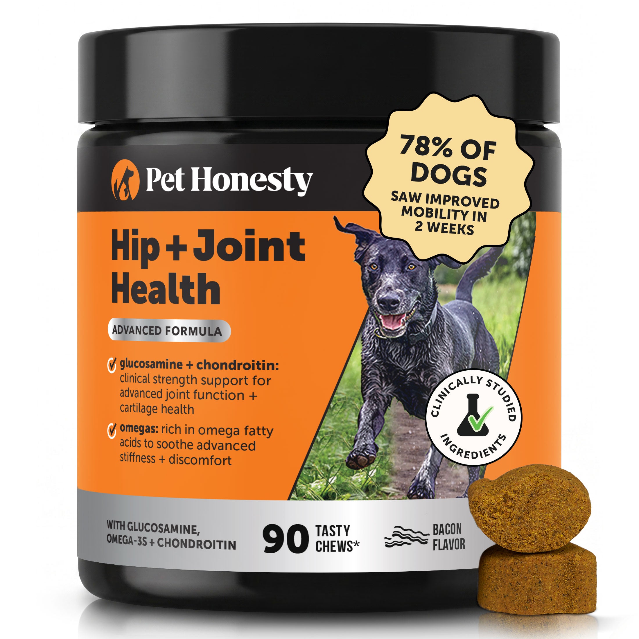 Hip + Joint Health Max Strength (Bacon Flavor)